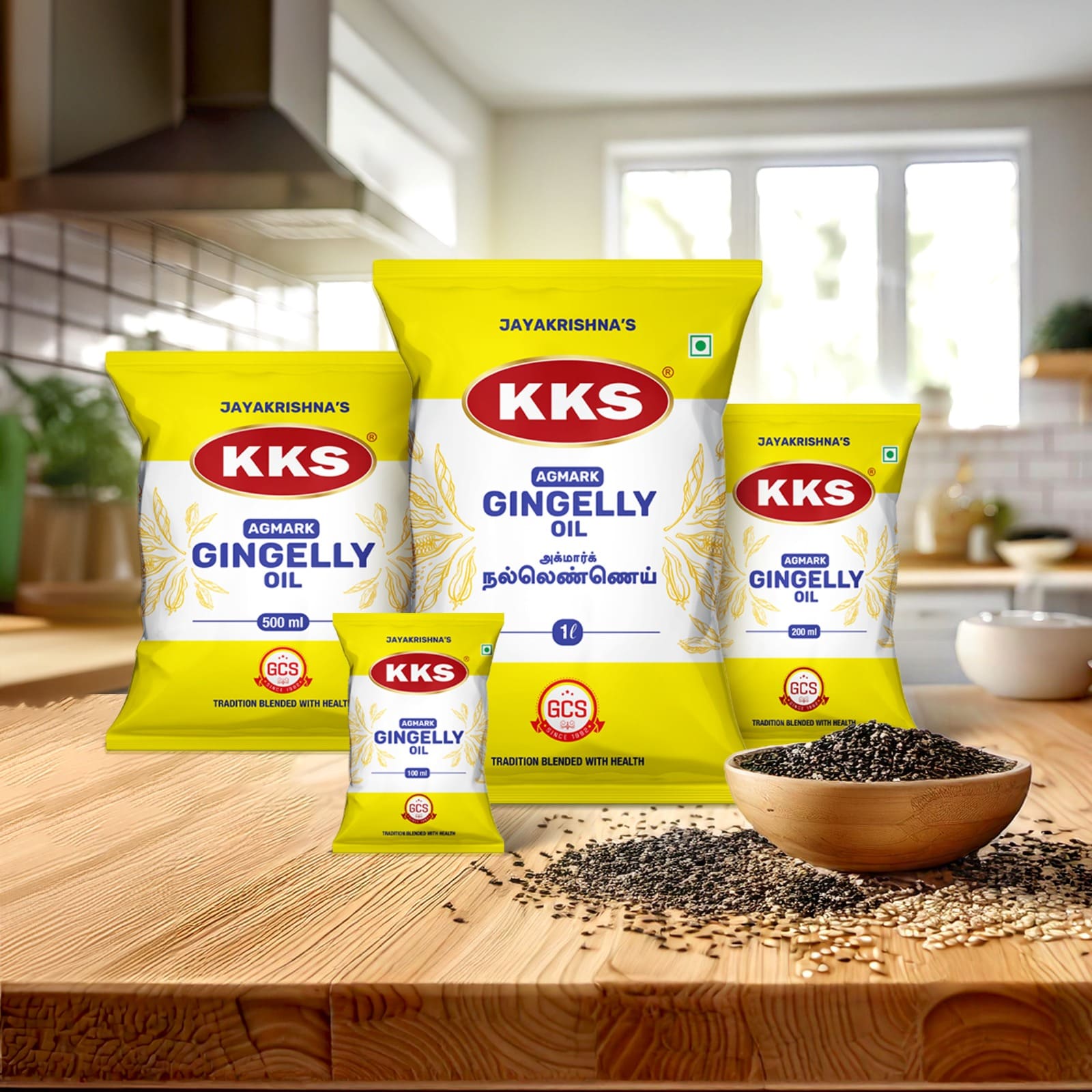 Gingelly Oil Product Pack